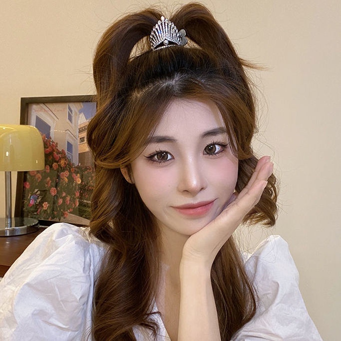 Kẹp TóC HìNh Vương MiệN BằNg Kim LoạI ThờI Trang Cho Nữ