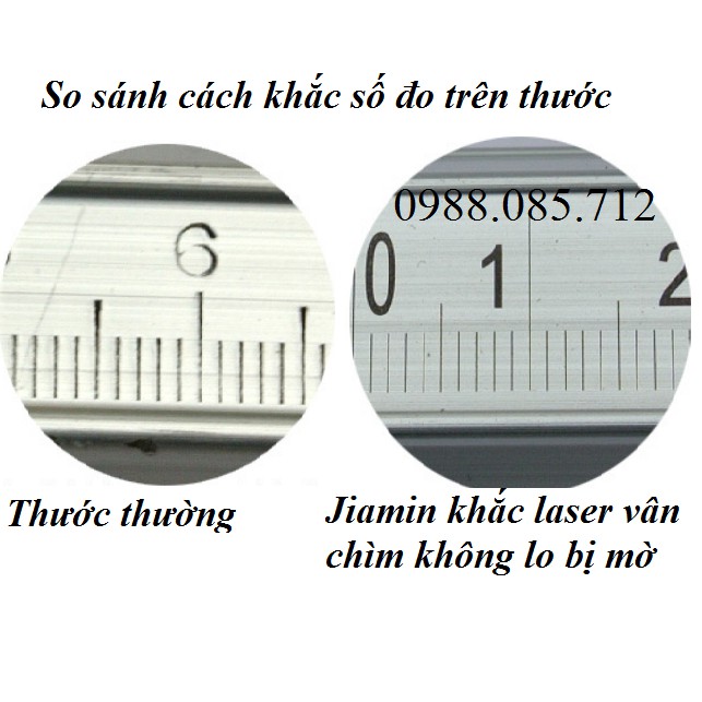 Thước cắt kính chữ T dài 60cm Hàng Chính Hãng Bền Sắc Tốt Dao cắt kính chữ T JIAMIN dài 0,6m