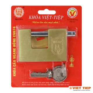 Khóa cầu ngang đồng Việt Tiệp CN974/CN971