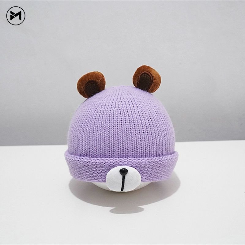 2022 New Arrival Baby Cartoon Baby Wool Hats for Men and Women Baby Wool Hats Cartoon Knitted Hats (2-20 Months)