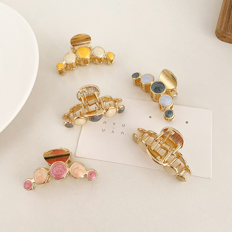 Kẹp Tóc Kiểu Dáng Vương Miện Đơn Giản Phong Cách Hàn Quốc Cho Nữ