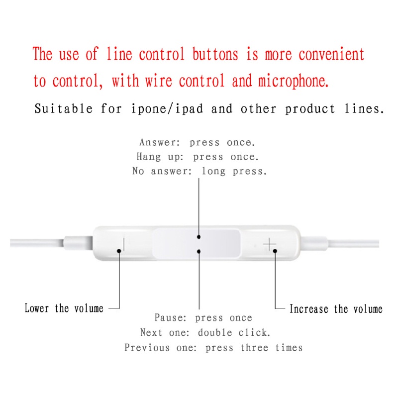 Tai Nghe Mini Bán Trong Một Giảm Tiếng Ồn Cho Điện Thoại Apple