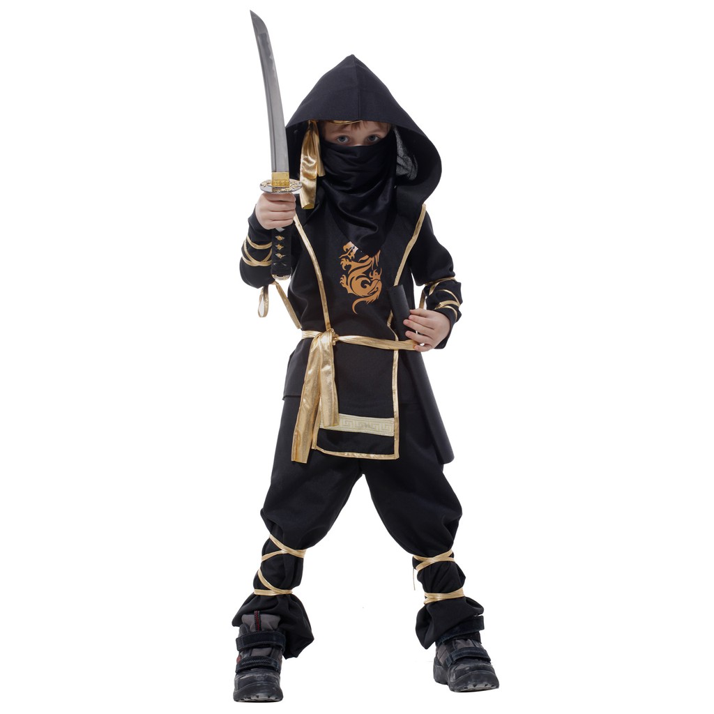 Trang phục hóa trang nhân vật ninja Samurai lễ Halloween dành cho bé