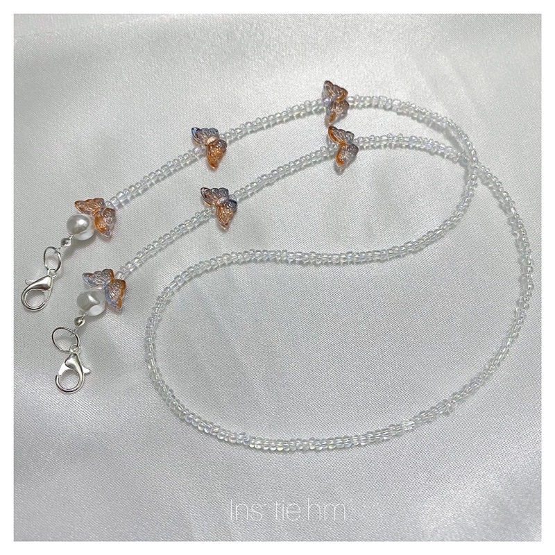 Dây đeo khẩu trang phong cách Hàn Quốc hạt cườm Mask Straps