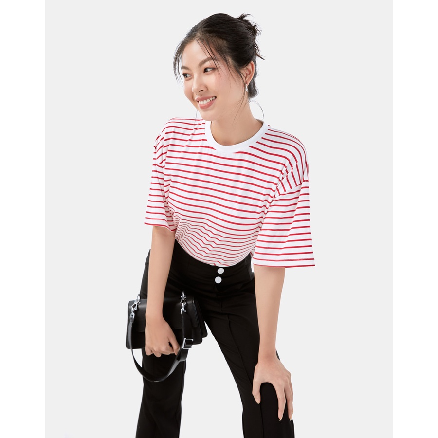 Áo Nữ Thời Trang JUNO Kiểu Sọc JNATH026