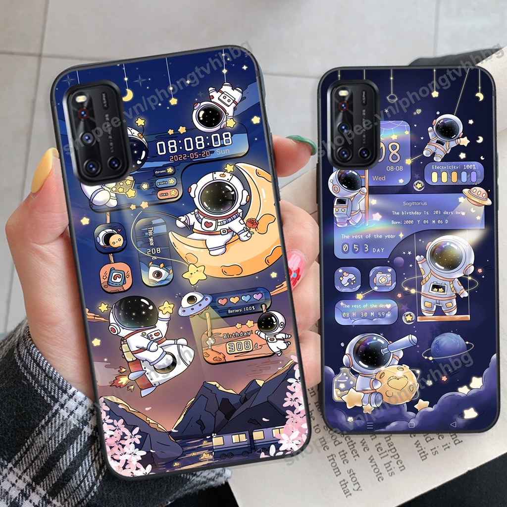 Ốp lưng Vivo V17 Pro / V19 phi hành gia hoạt hình 3D cute giá rẻ