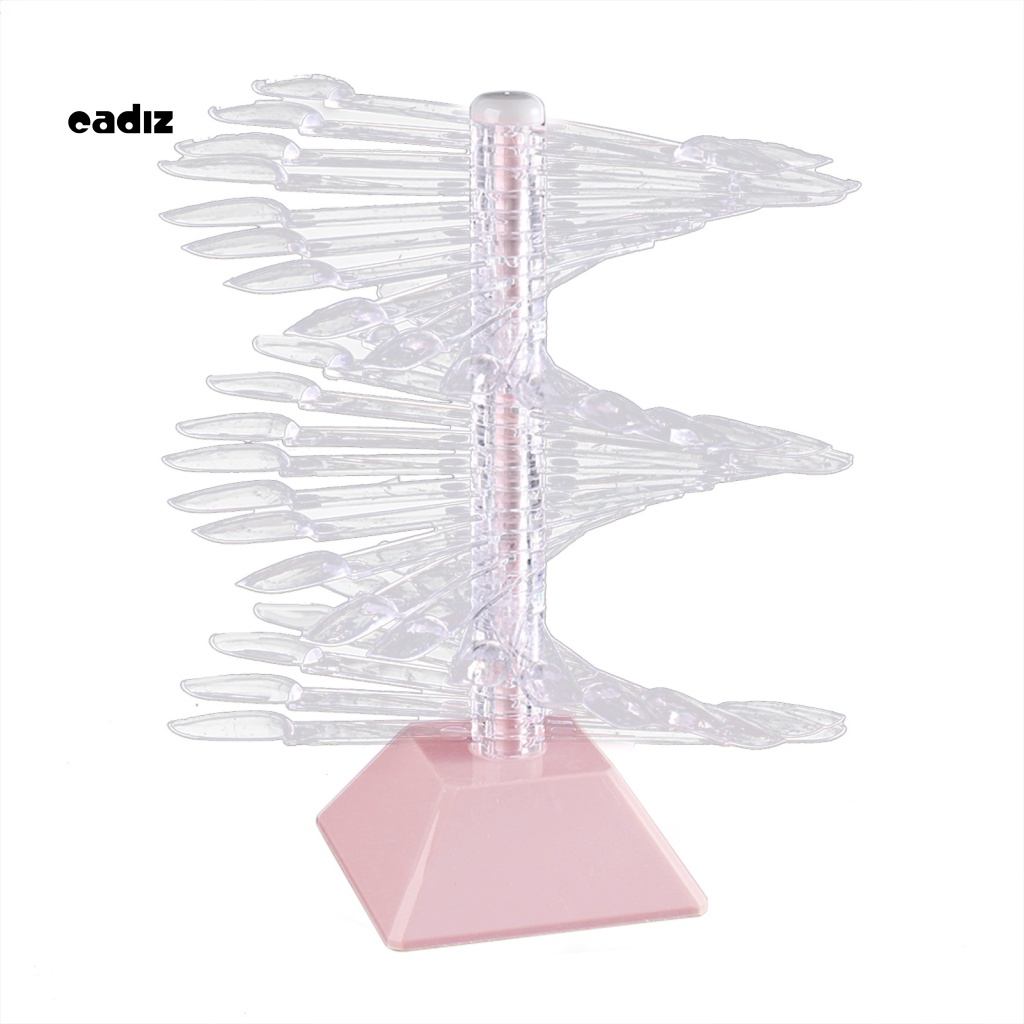 Giá Đỡ Trưng Bày Móng Tay Hình Xoắn Ốc Trọng Lượng Nhẹ Tiện Lợi Dành Cho Gia Đình