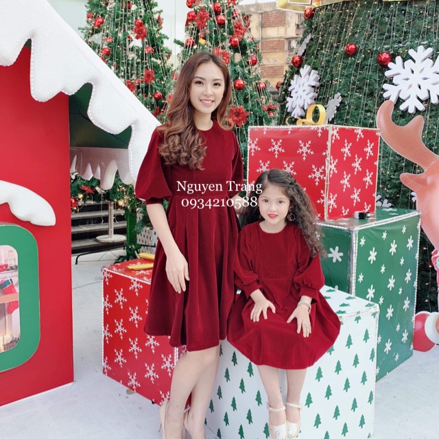 Sét váy mẹ và bé