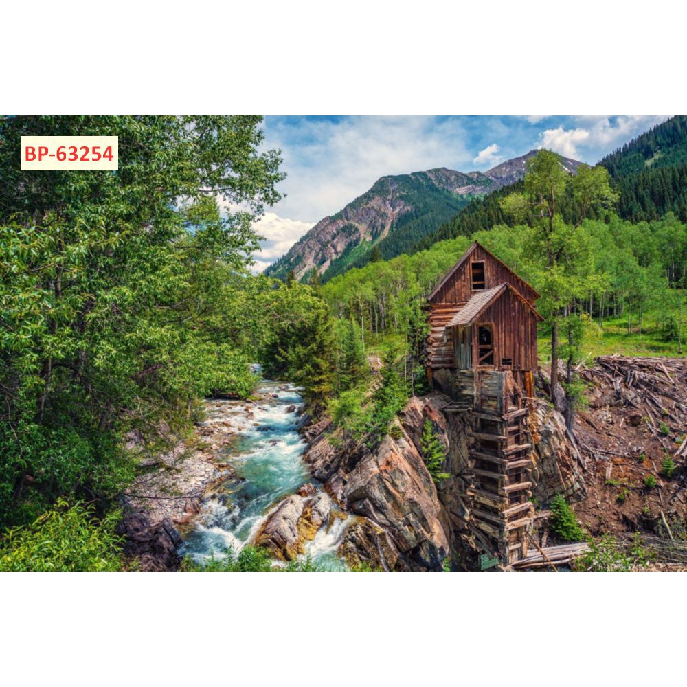 Tranh 3D Thác Nước Thiên Nhiên Đẹp Hũng Vỹ một trong những tặng vật vô giá mà thiên nhiên ban tặng