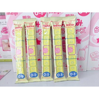 Thanh sữa (lẻ) Meiji Nhật số 0 (27g)