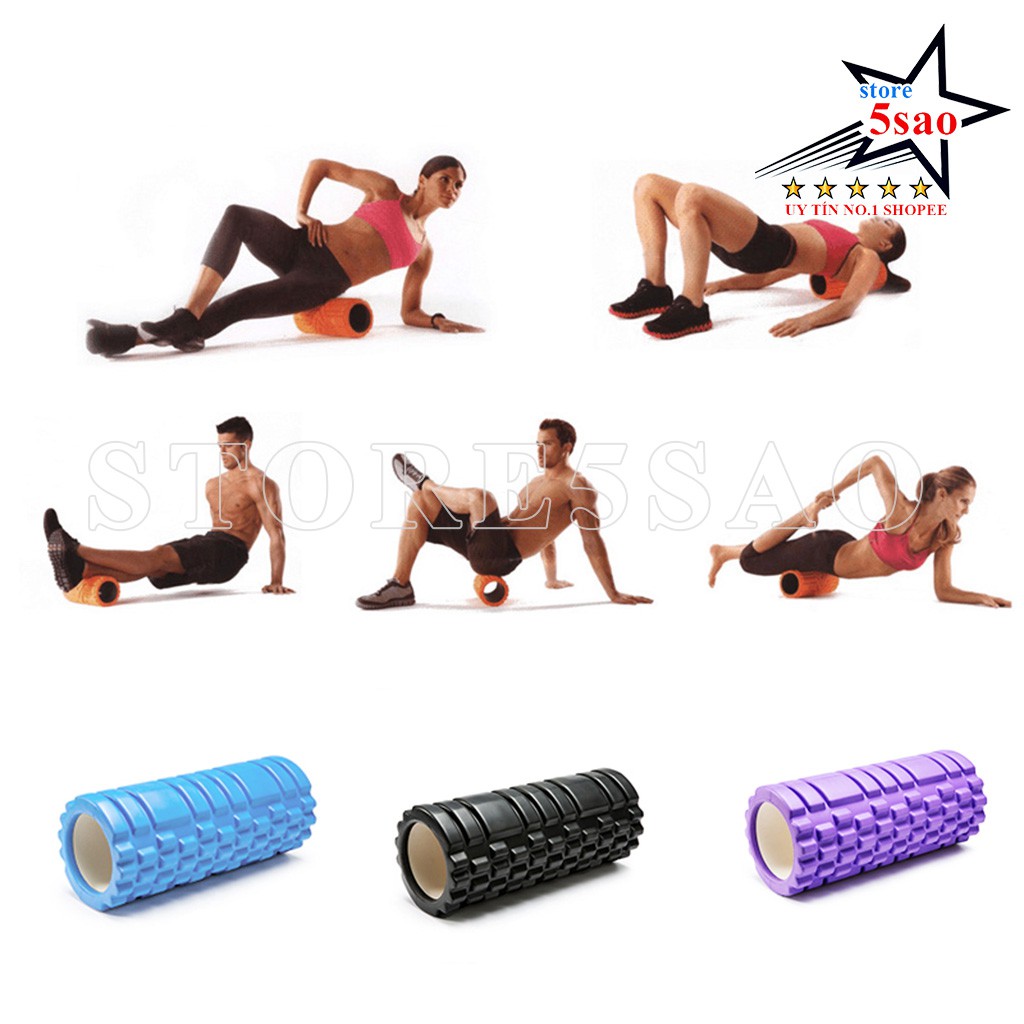 🎁 Ống lăn massage giãn cơ matxa yoga ❤️ FREESHIP ❤️ Con lăn massage foarm roller giá rẻ