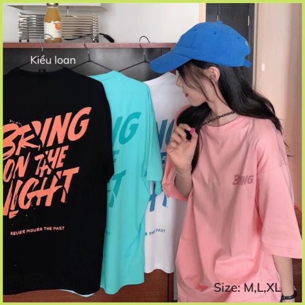 Áo thun , áo phông tay lỡ [ BRING ] Unisex . | BigBuy360 - bigbuy360.vn