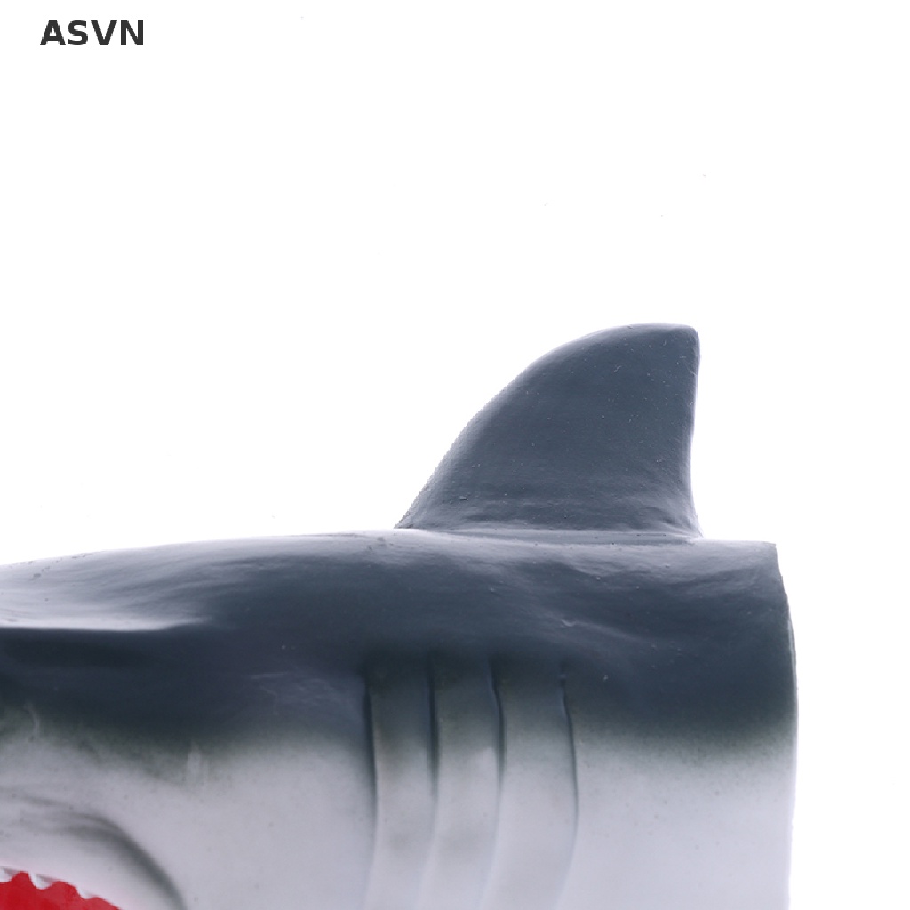 Con rối tay kiểu cá mập bằng cao su mềm thú vị