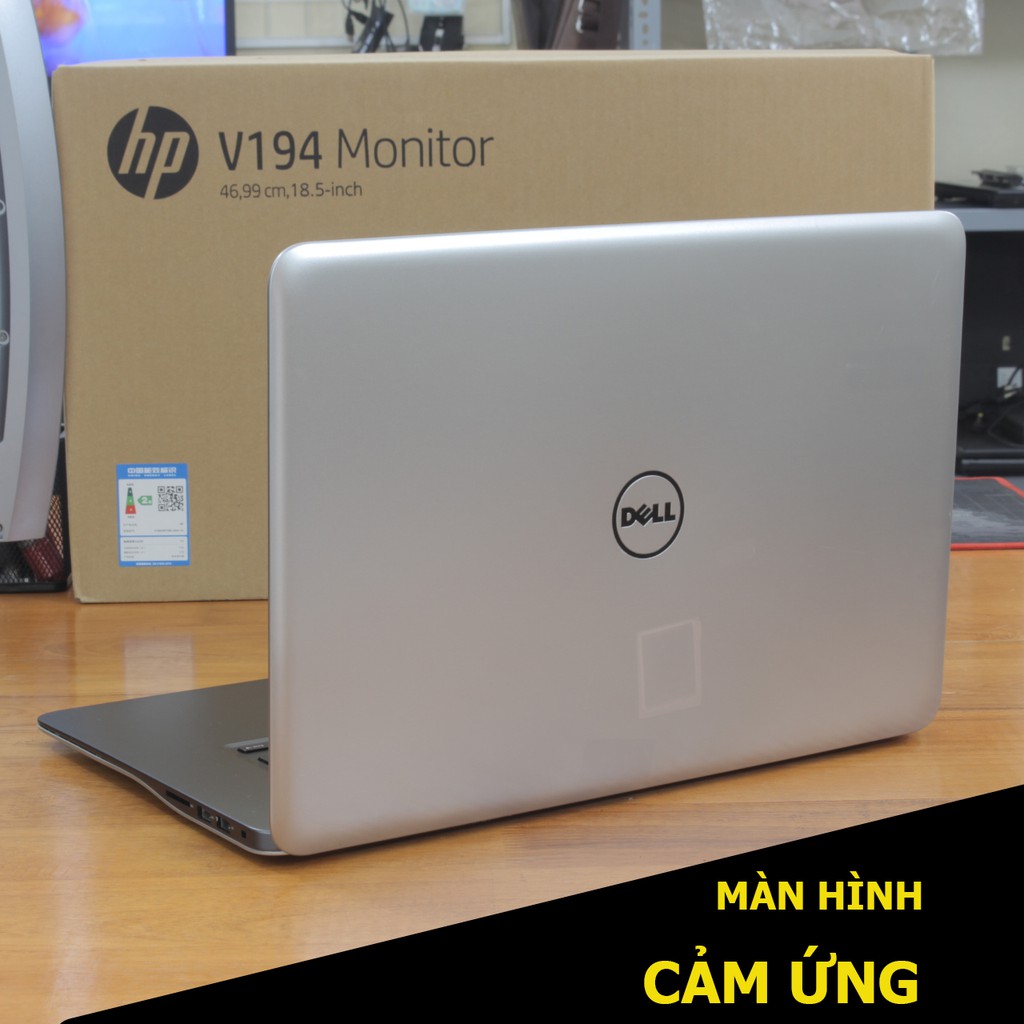 Laptop vỏ kim loại DELL Inspiron 15-7547 15.6'' Core I5 2.70GHz 4G 120G SSD [màu bạc] | WebRaoVat - webraovat.net.vn