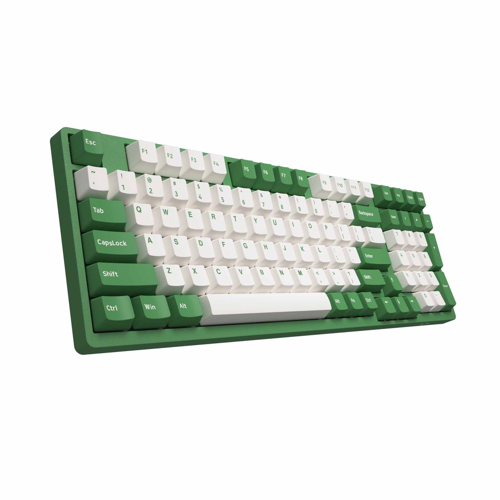 Bàn phím cơ AKKO 3098 DS Matcha Red Bean -Bảo Hành 12 Tháng