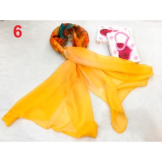 KHĂN VON LỤA GU 18 HỌA TIẾT