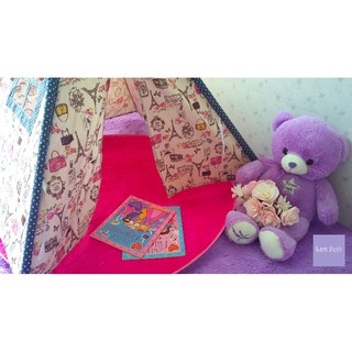LỀU VẢI HANDMADE MẪU PINK PARIS