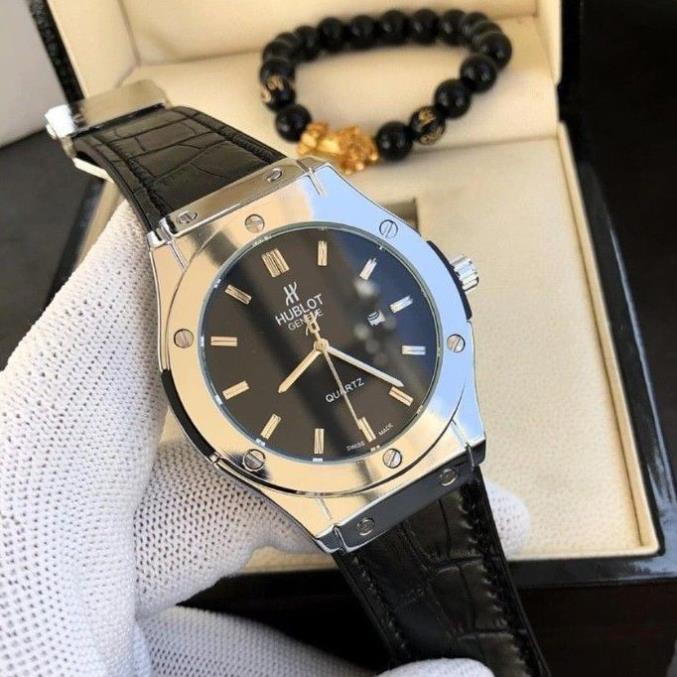 Đồng hồ nam Hublot - máy pin - Hàng có bảo hành 12 tháng DH201 fullbox -  MTP-STORE
