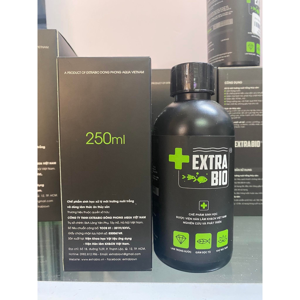 Vi Sinh Bể Cá ExtraBio - Lọ 250ml