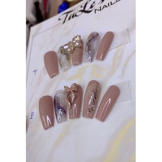 Nail box design vân đá tone tây (Kh được đổi màu khác)