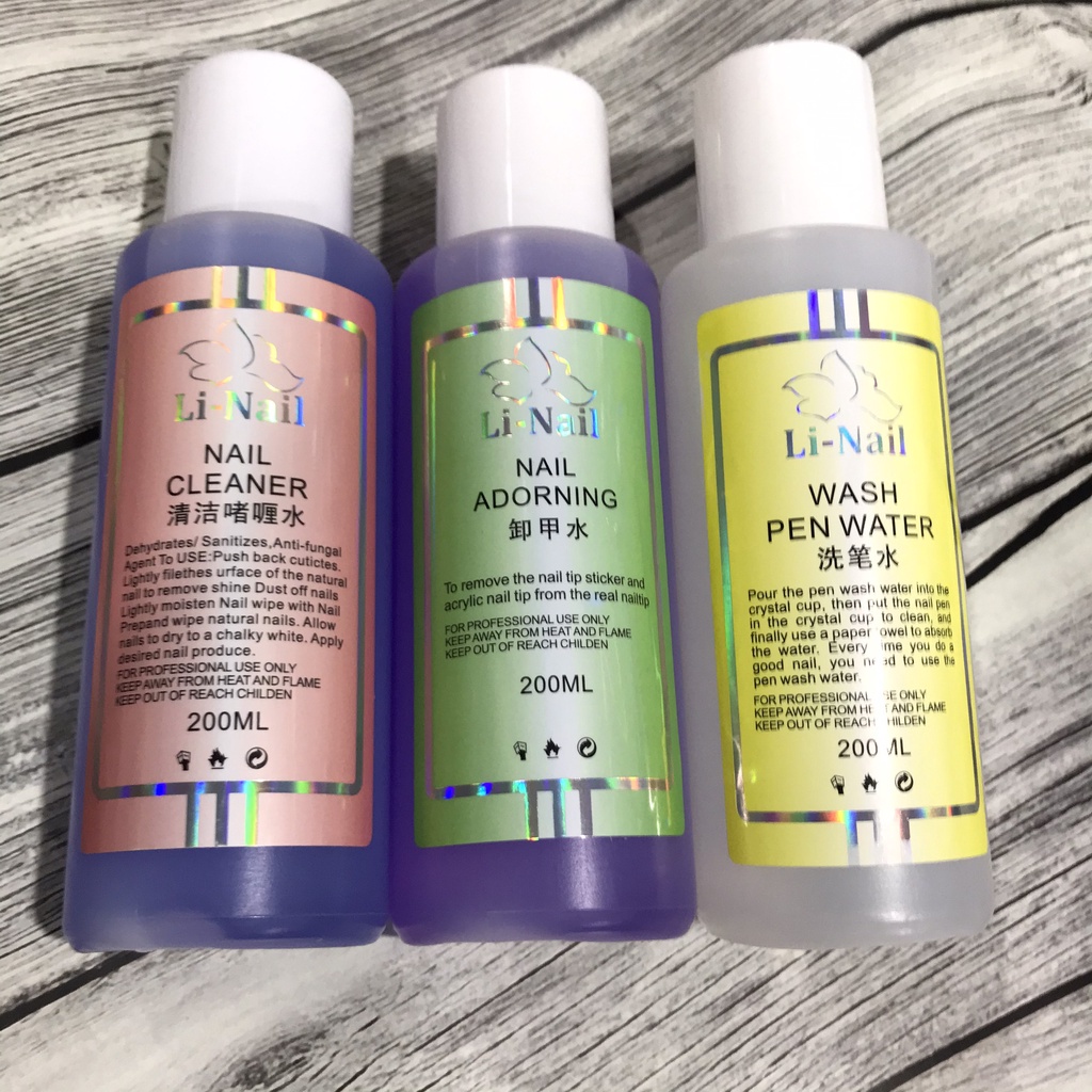 Nước phá gel linail nail adorning 200ml