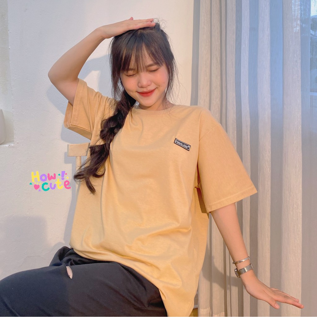 Áo thun tay lỡ FIINALISM nhiều màu form rộng ulzzang unisex - Made by Fiin