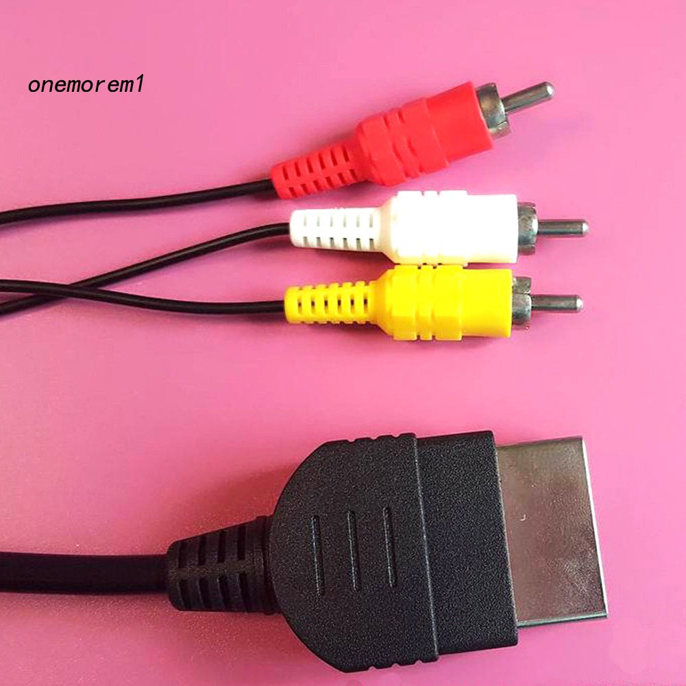 Phụ Kiện Cho Xe Hơi ONE Piece Chất Lượng Cao♥Dây Cáp AV Tổng Hợp 3 RCA Dài 1.8m Cho Xbox