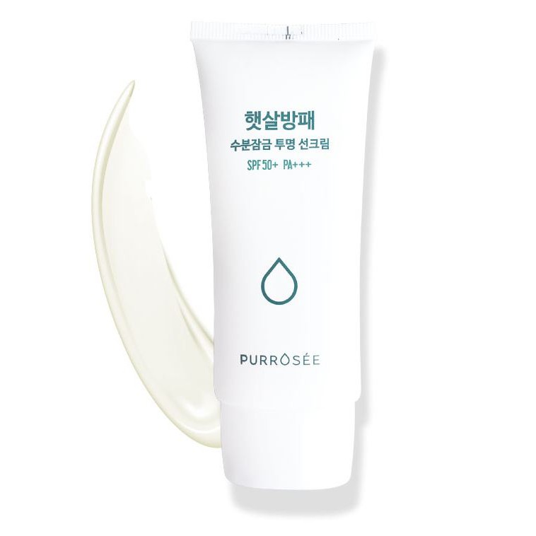 [PURROSEE] sự chặn ánh mặt trời & cung cấp nước PURE SUNCREAM 50 + Pa + + +