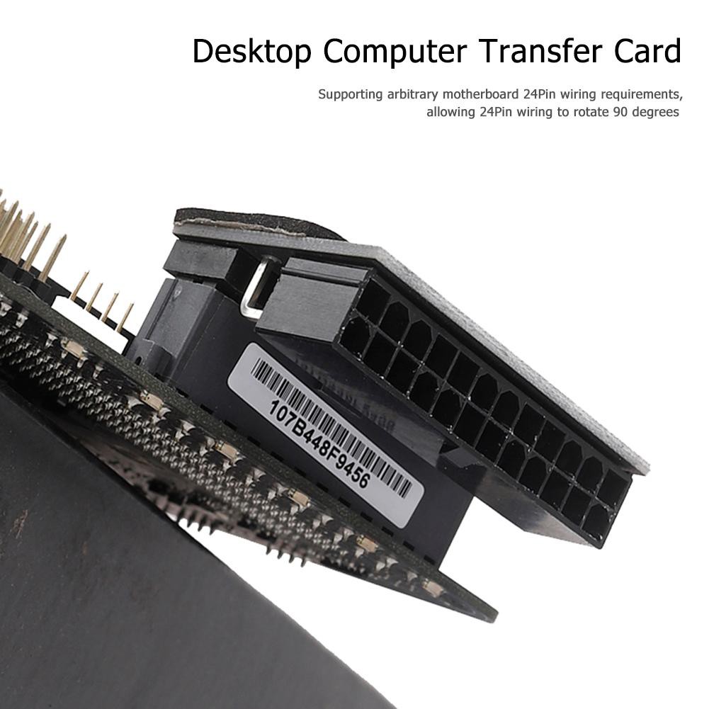 Bo Mạch Chủ Kết Nối Atx 24pin Female Sang 24pin 90 Độ 1.13 | BigBuy360 - bigbuy360.vn