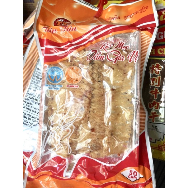 COMBO 5 GÓI KHÔ MỰC TẨM GIA VỊ TÂN TÂN