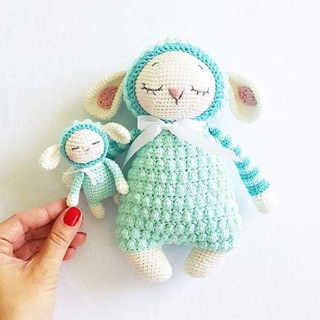 Set len Cừu hạt bắp