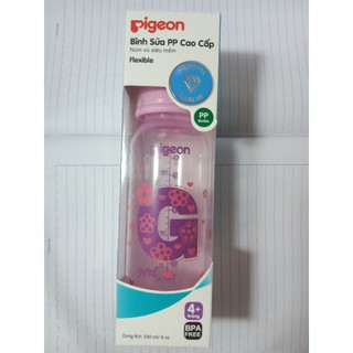 Bình sữa PP Cao cấp (cổ hẹp) - Bé trai , bé Gái 240ml