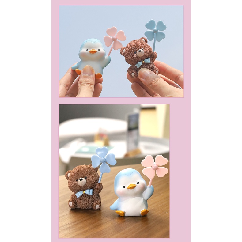 Búp Bê Trang Trí Xe Hơi / Văn Phòng Hình Cối Xay Gió Dễ Thương Xinh Xắn