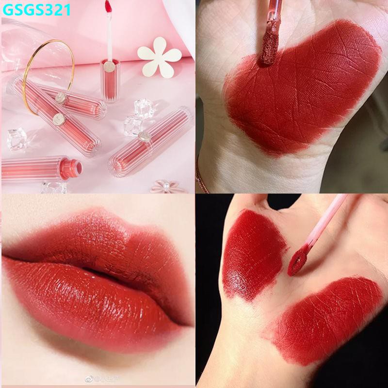 (Hàng Mới Về) Son Bóng Hiệu Ứng Gương Chống Thấm Nước Không Phai Màu Vỏ Màu Trắng Sang Trọng | BigBuy360 - bigbuy360.vn