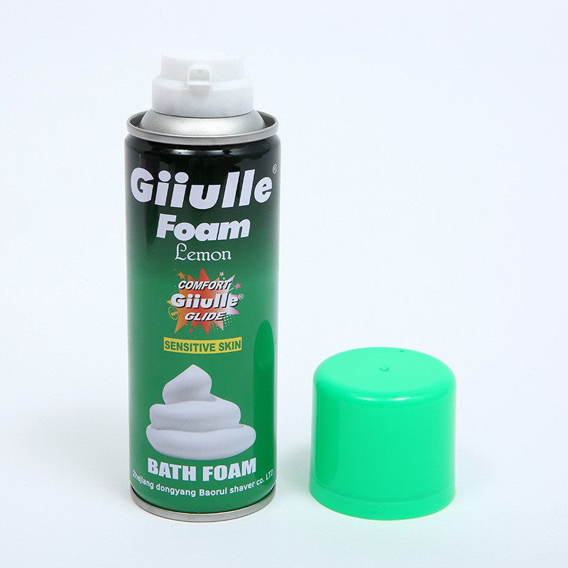 Kem bọt cạo râu Giiulle Foam - Thương hiệu mỹ - mùi thơm hoa quả, an toàn cho da