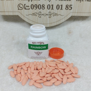 RAINBOW - thuốc nuôi gà tơ đá THOMO - (COMBO 1 hủ / 100 viên)