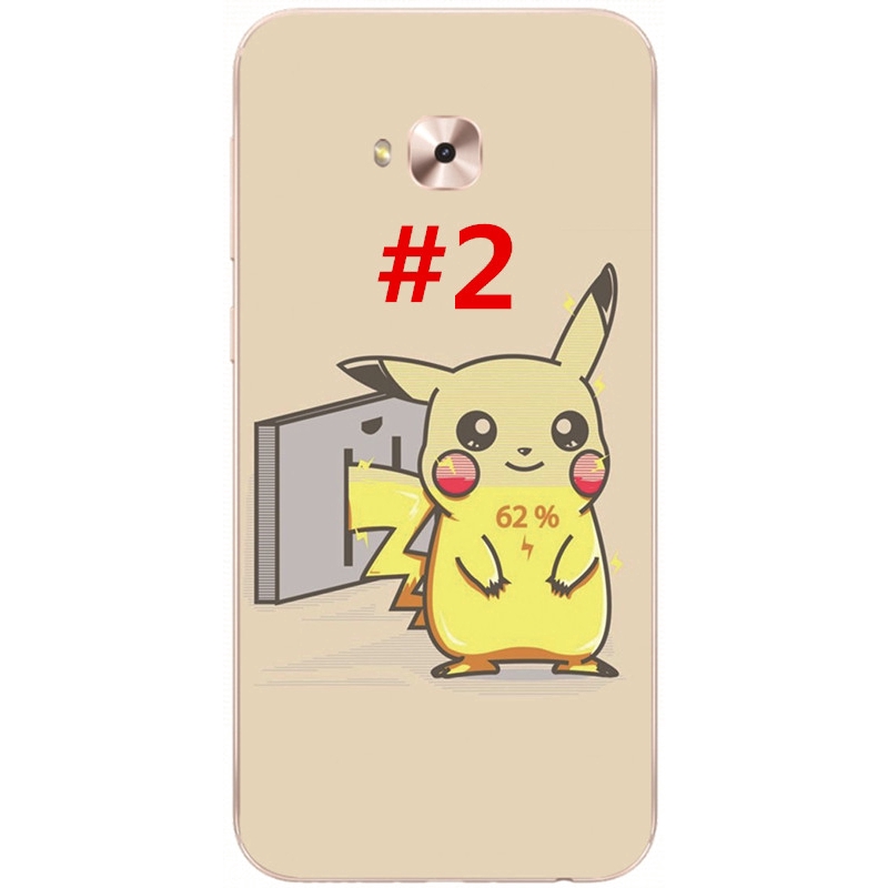 Ốp điện thoại TPU hình Pikachu cho ASUS Zenfone 4 Selfie Pro ZE554KL / ZD553KL / ZD552KL