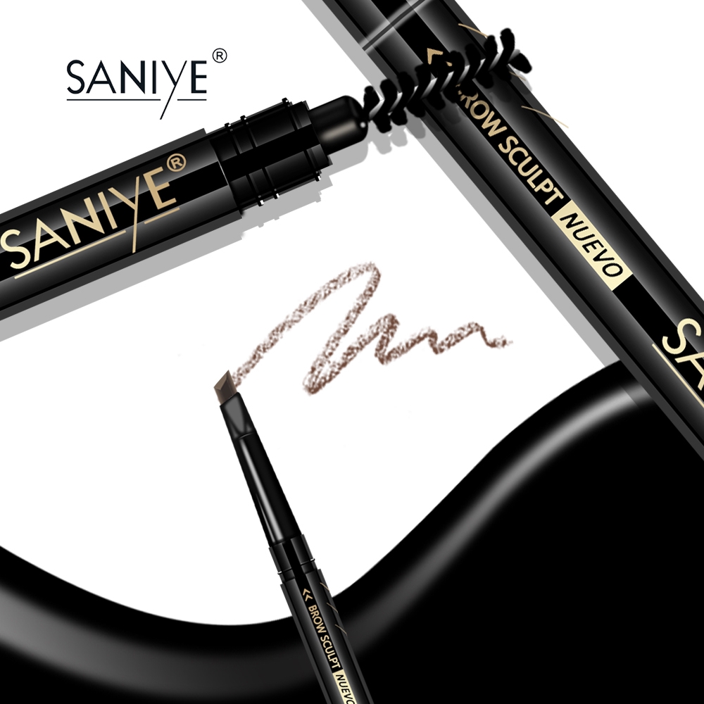Bút chì kẻ lông mày Saniye M311 đầu xoay tự động chống nước lâu trôi cho người mới bắt đầu | BigBuy360 - bigbuy360.vn