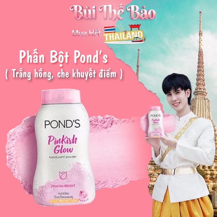 🇹🇭 Nội Địa Thái ‼️ Phấn Pond's Pinkish Glow Siêu Mịn