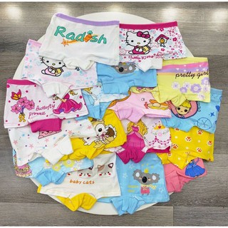 Quần chíp đùi cho bé gái chất liệu cotton mềm mại thoáng mát cho bé