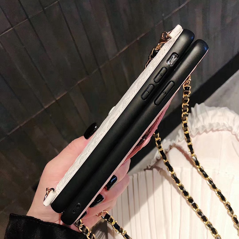 Bao Da Điện Thoại Dạng Túi Đeo Chéo mini Cho iphone 12 pro max 12 x xr xs max 7 8 6 6s plus 7plus 11 pro Ốp