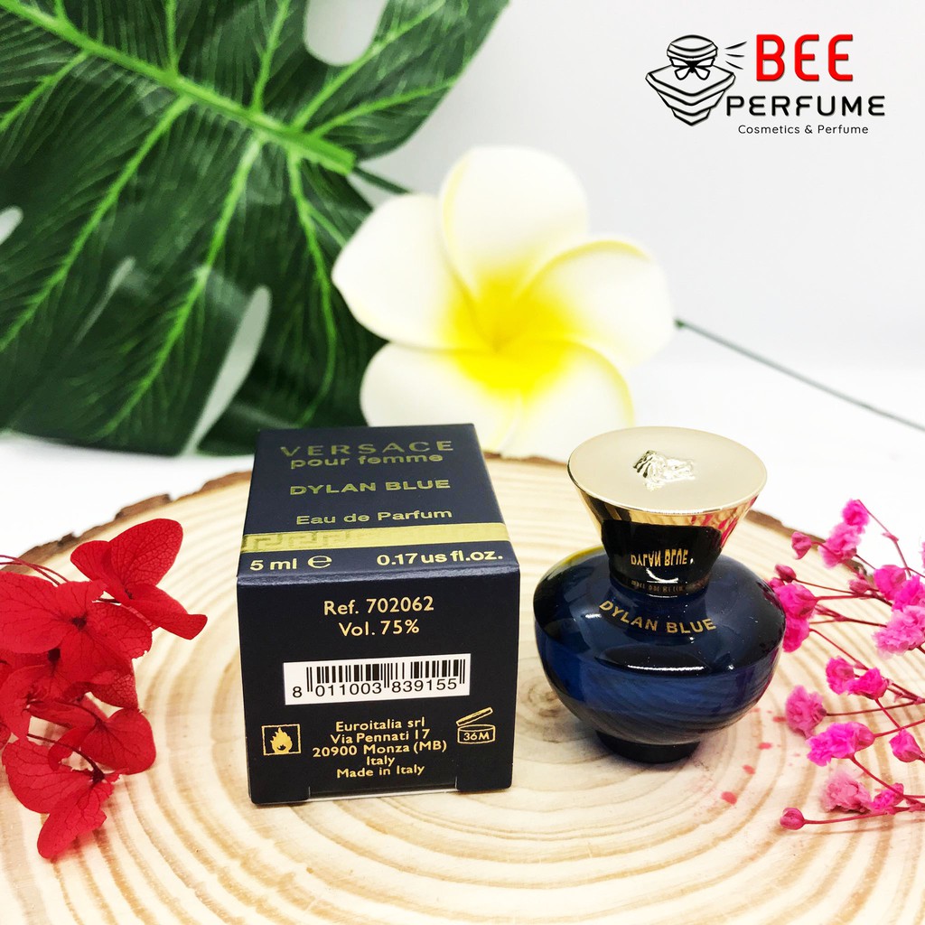 Nước hoa Versace Pour Home Dylan Blue EDP 5ml chính hãng cho nữ [AUTH] | Thế Giới Skin Care