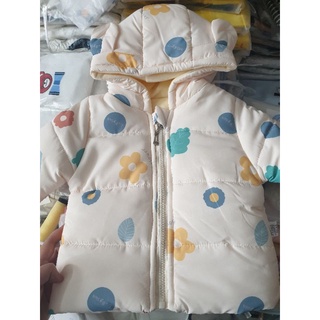 Áo khoác phao 3 lớp cho bé trai bé gái