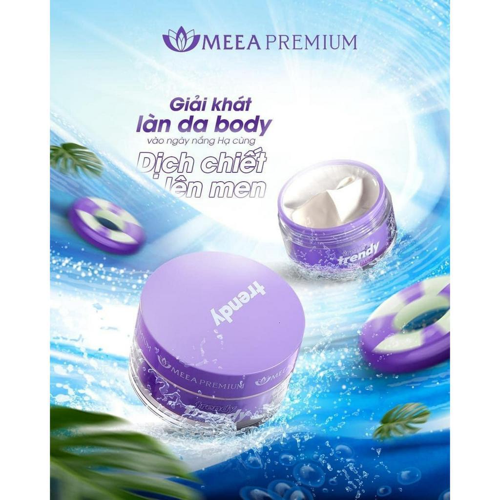 Kem Body Trendy Dịch Chiết Lên Men MEEA, Dưỡng Da Trắng Sáng,Nuôi Dưỡng Làn Da
