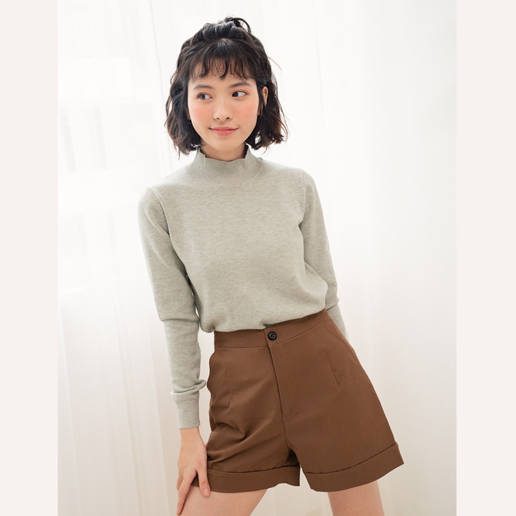 BLEUBIRD Áo len dệt kim dài tay BASIC SWEATER | BigBuy360 - bigbuy360.vn