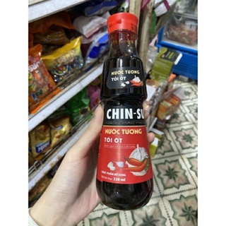nước tương chin su chai 330ml(mới )