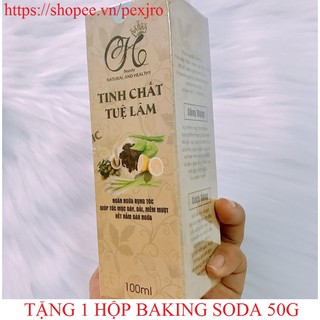Thuốc mọc tóc Đông y Tuệ Lâm 100ml + Tặng 1 hộp bột tẩy trắng răng Baking Soda NT 50g trị giá 50.000đ