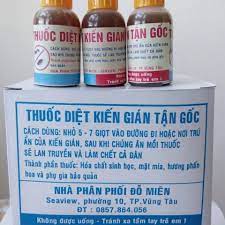 Combo 2 lọ thuốc diệt kiến gián và côn trùng tận gốc