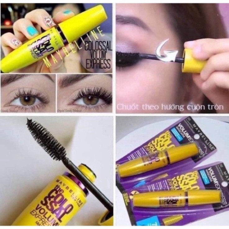 CHÍNH HÃNG -  CHUỐT MI MAYBELINE VÀNG | BigBuy360 - bigbuy360.vn