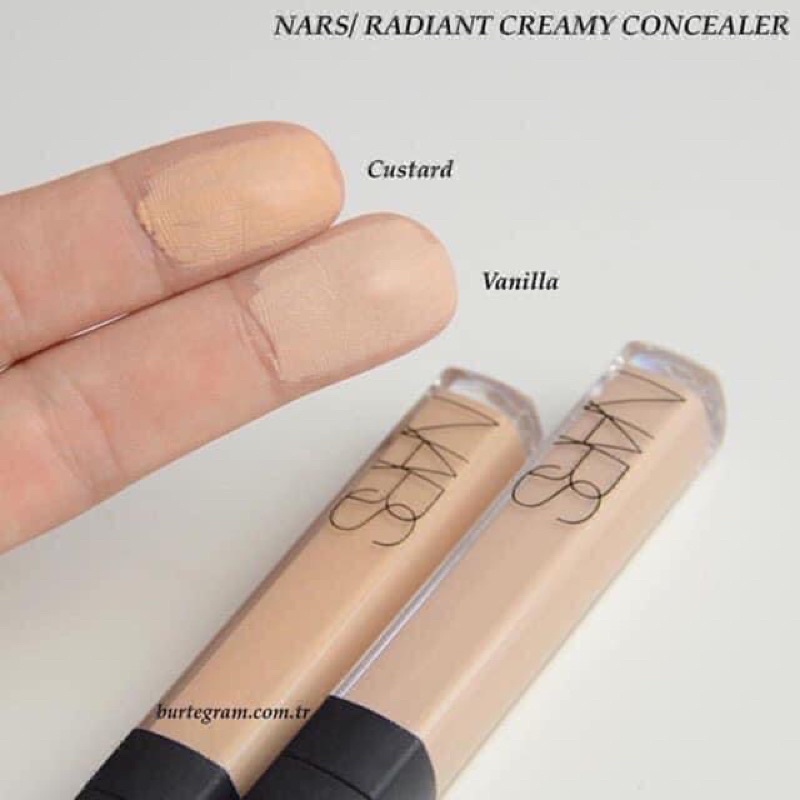 Có sẵn - Kem che khuyết điểm NARS tone Vanilla/ Custard Radiant Creamy Concealer Fullsize